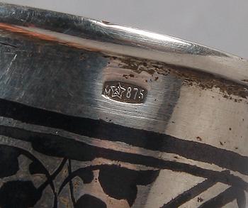 SUPKOPPAR, 6 st, silver, Sovjetryssland.