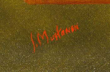 Jyrki Mustonen, oil on canvas, signed.