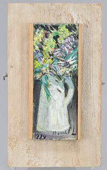 HARALD LINDBERG, olja på pannå, sign o dat 1974.