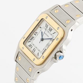 Cartier, Santos, wristwatch, 29 x 29 (41) mm.