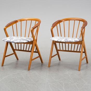Bengt Ruda, a pair of "Sierra" armchairs, IKEA, Sweden, 1950/1960s.