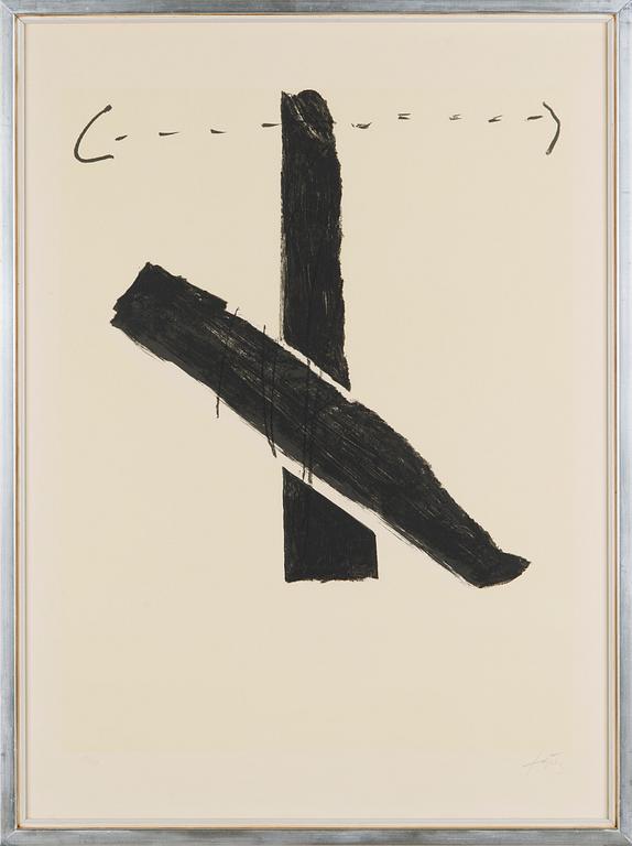 Antoni Tàpies, Utan titel.