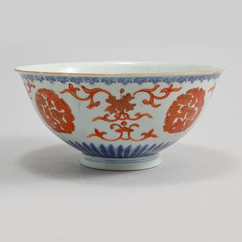 SKÅL, porslin, Kina, qianlong, 1736-1795.