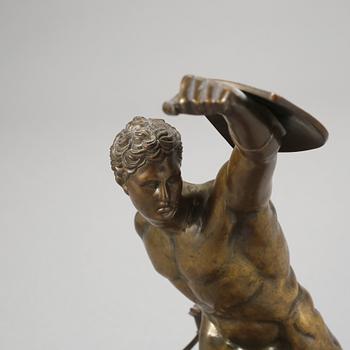 OKÄND KONSTNÄR, skulptur, brons.