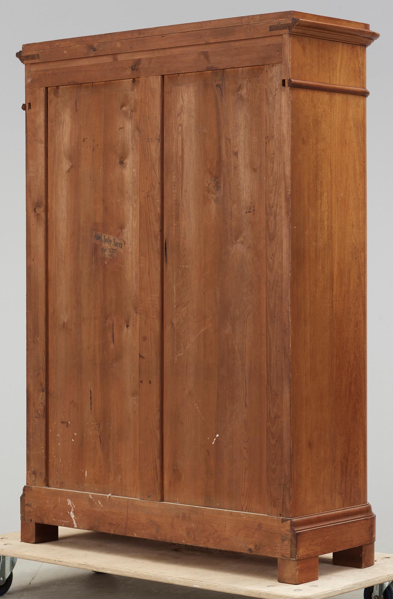 BOKSKÅP, 1800-tal.