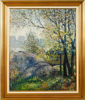 KNUT JANSON, olja på duk, sign och dat 1934.