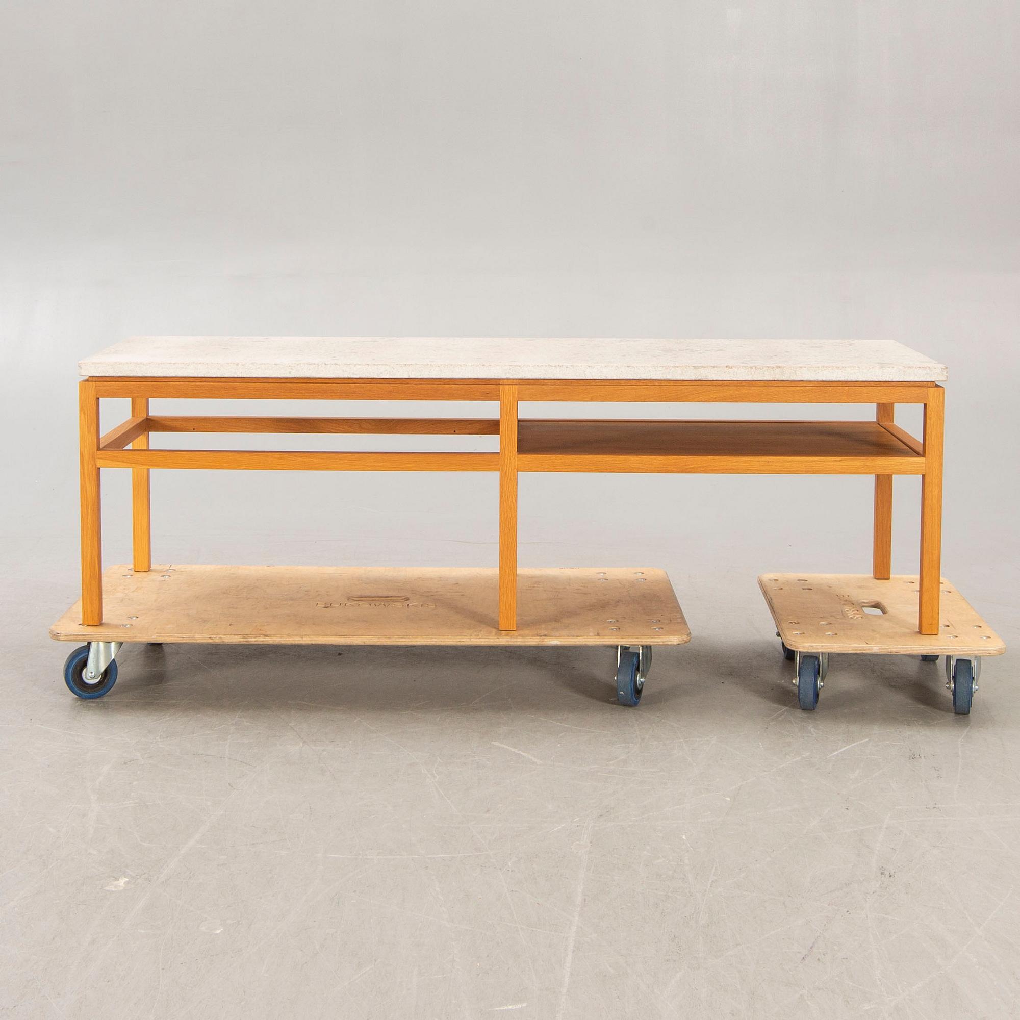 Kristian Erikssson, soffbord, "Bläse", G.A.D, Gotland.