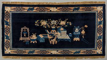 An old China carpet ca 159 x 249 cm.