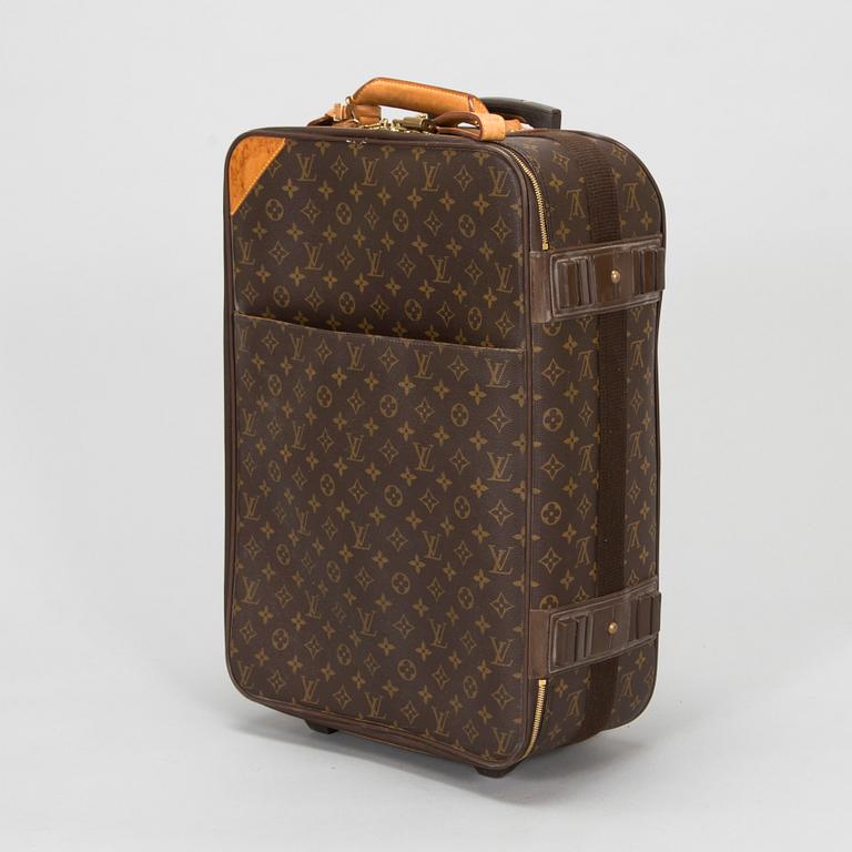 Louis Vuitton, a Monogram Canvas "Pegase 55" suitcase.