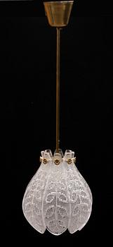 TAKLAMPA, Orrefors. H 70.