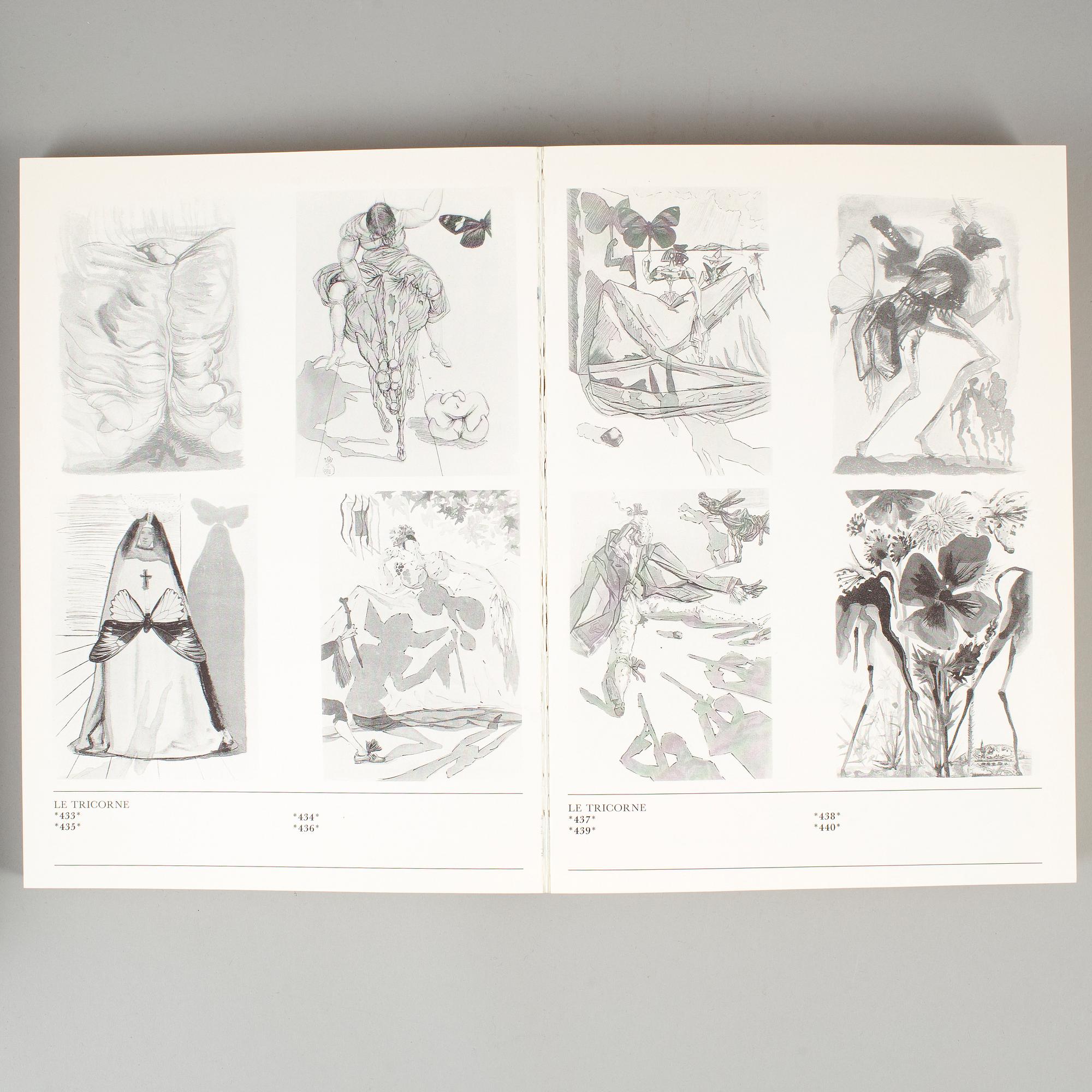 Two books, Picasso Affiches and Salvador Dali The Graphic Art.