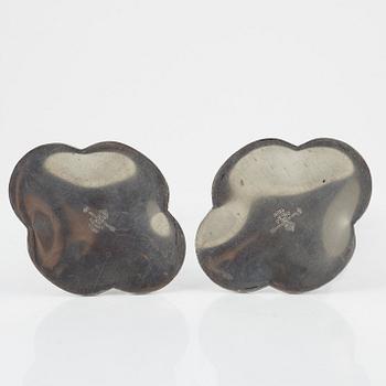 Ljusstakar, ett par, Swedish Grace, CG Hallberg, Stockholm, 1933.