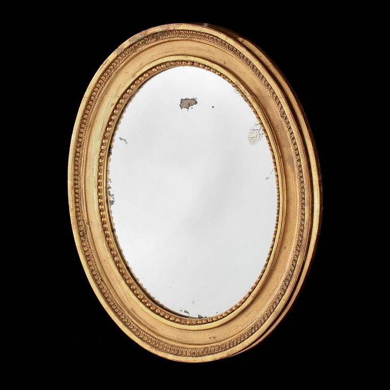 SPEGEL, gustaviansk, sent 1700-tal/tidigt 1800-tal.