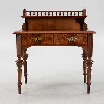 Skrivbord med uppsats, renässansstil, 1800-talets slut.