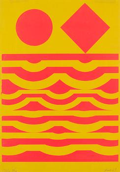 Raimo Walo, silkscreen, signed and dated -65, marked t.p.l'a 11/20.