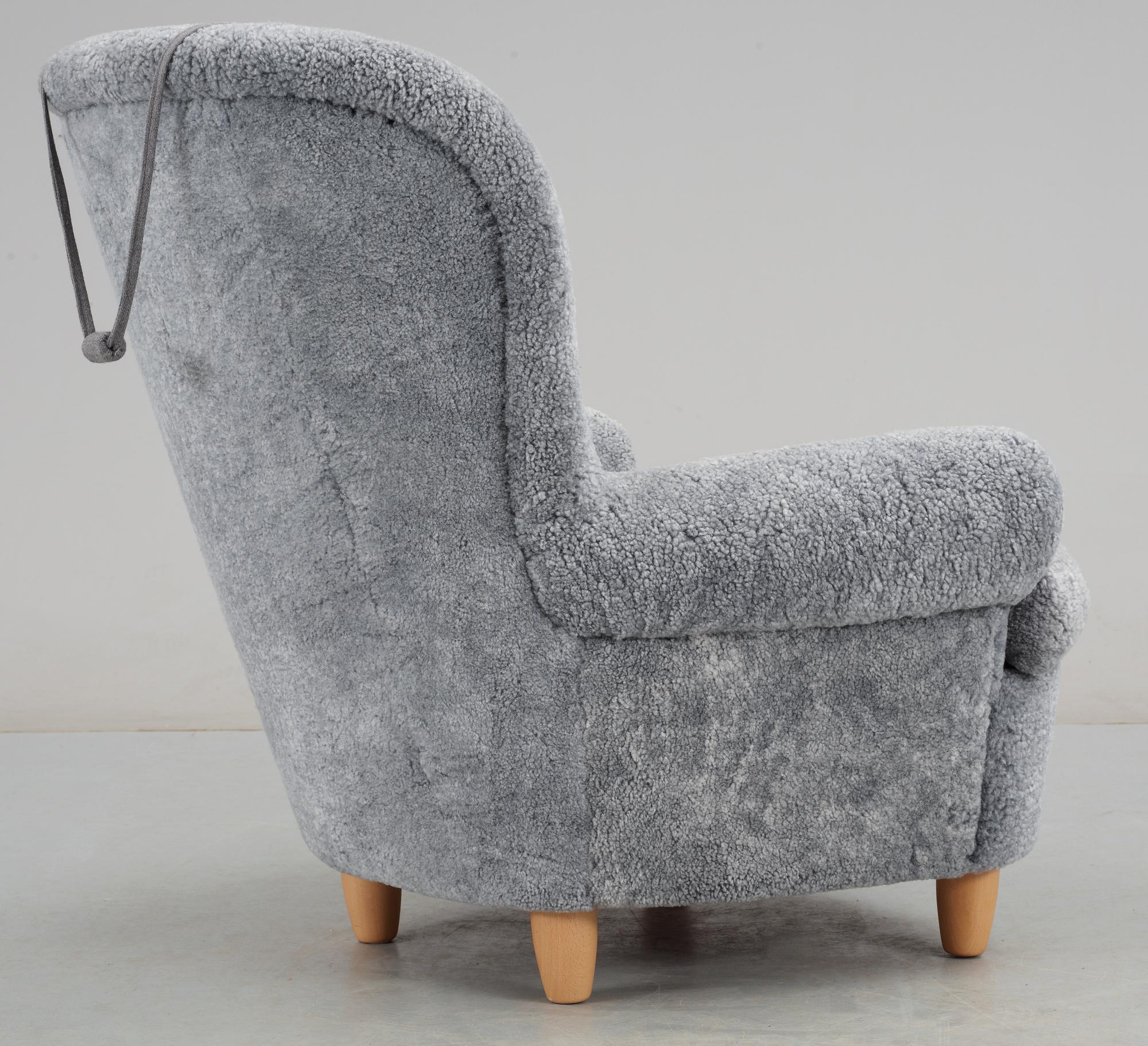 A Carl Malmsten armchair, O.H Sjögren.