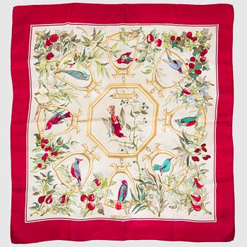 Hermès, a 'Ramage' scarf.