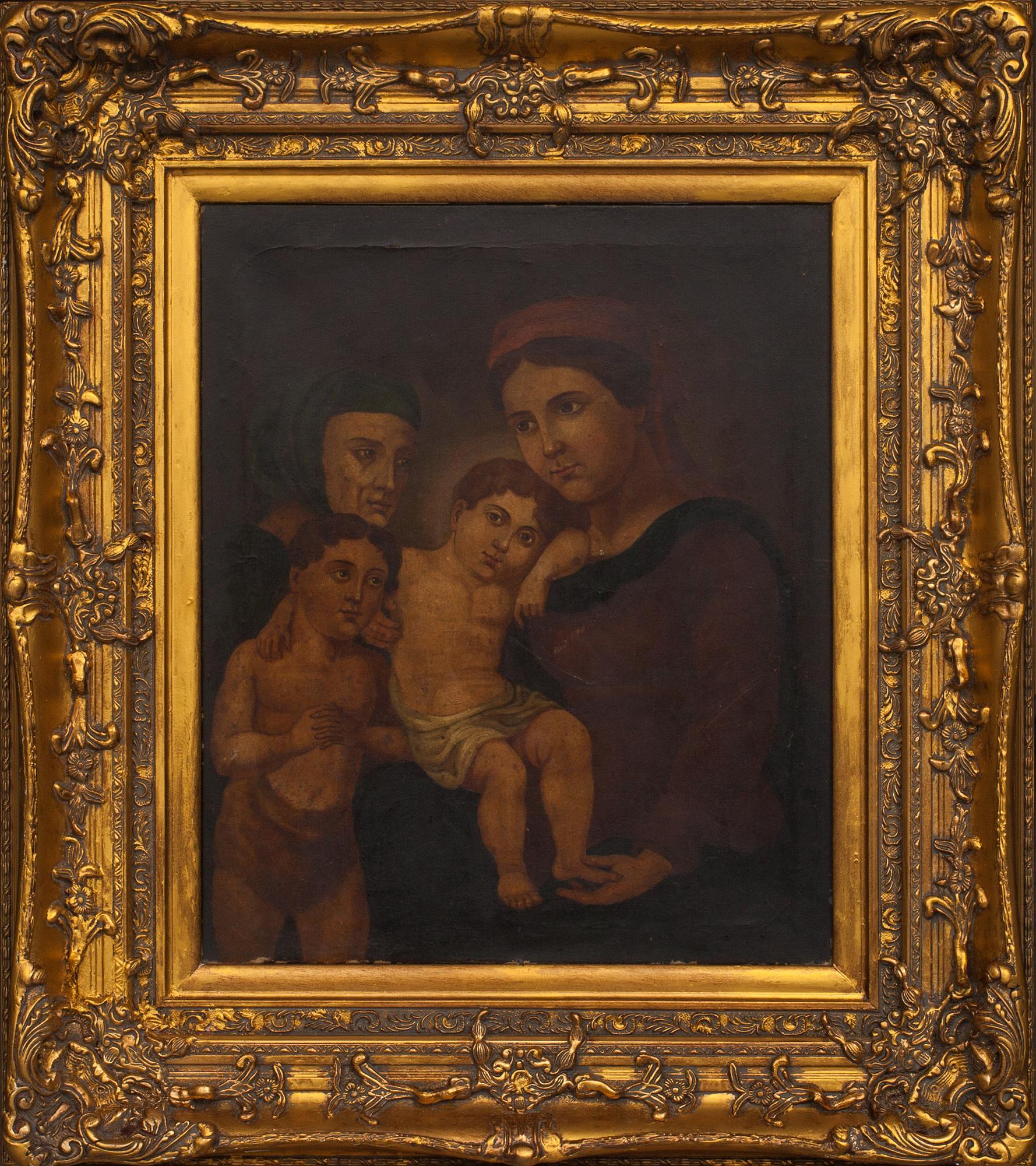OKÄND KONSTNÄR 1800/1900-TAL , oljemålning.