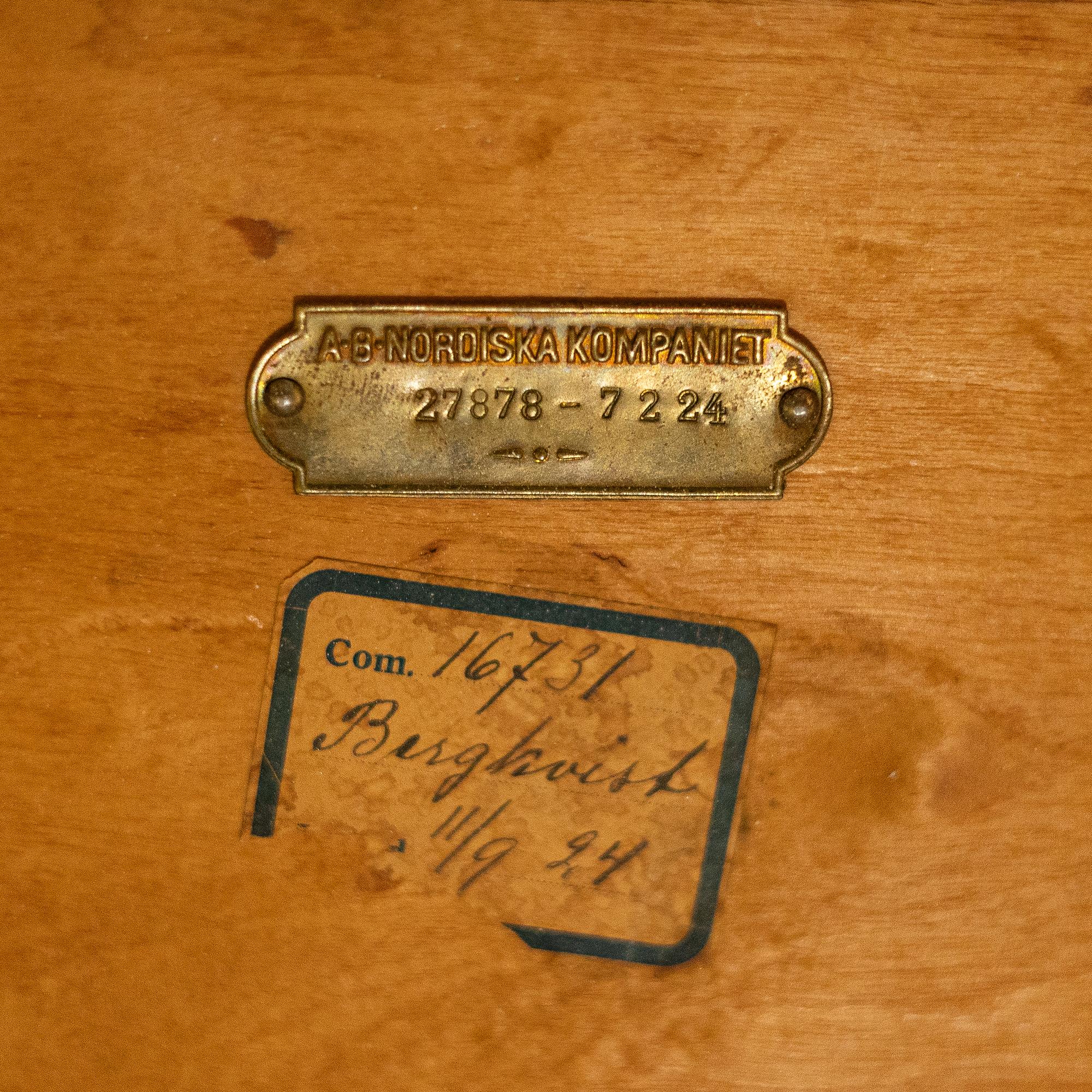 Nordiska Kompaniet, a dining table, 'Florida', 1924.