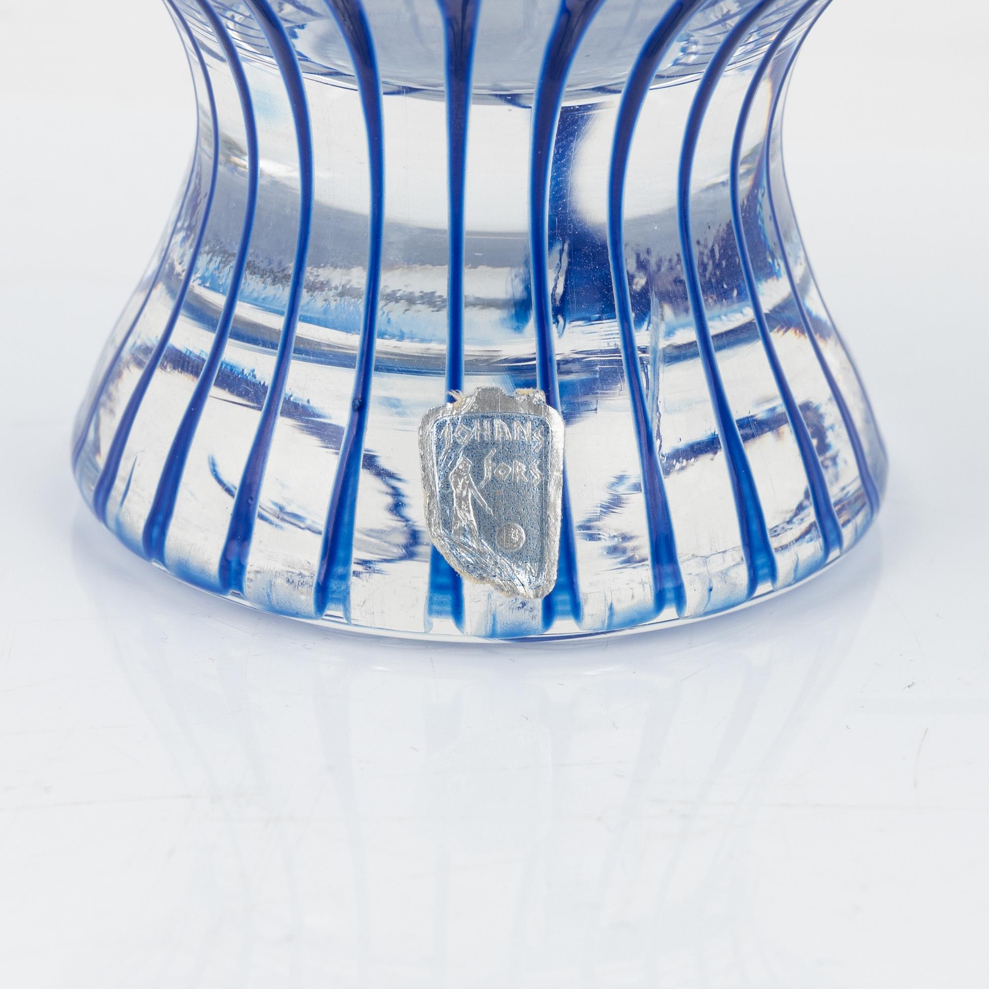 A set of eight 'Strikt' glasses, Johansfors, 1950's.