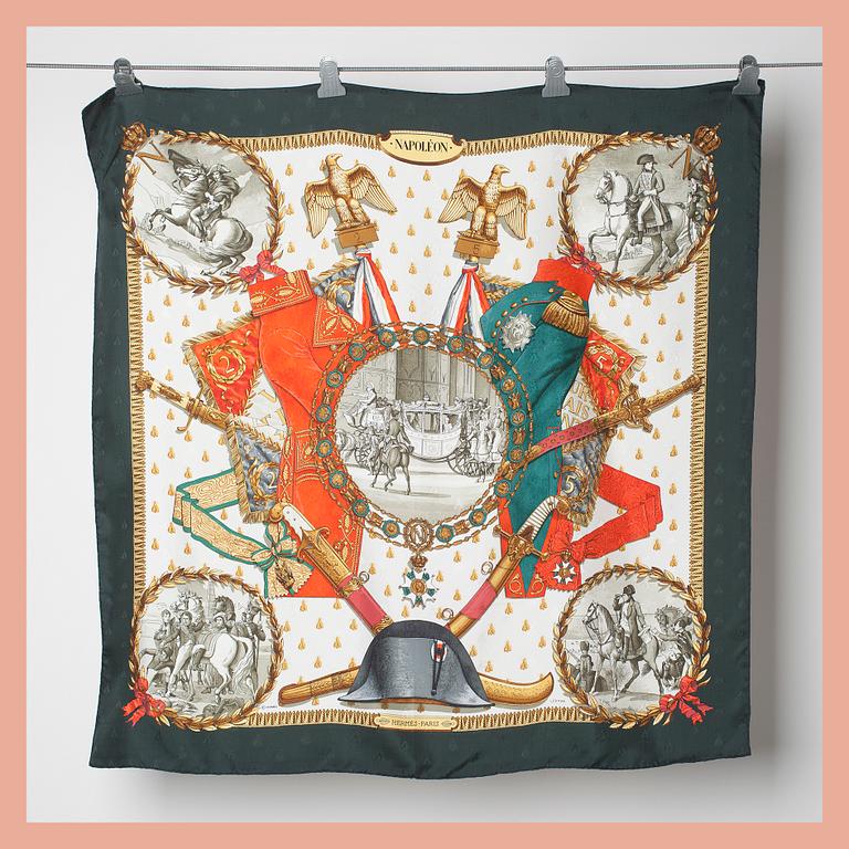 SCARF, "Napoleon", Hermès.
