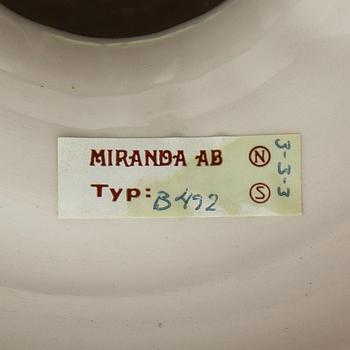 Table lamps, 2 pcs, Miranda, later part of the 20th century.