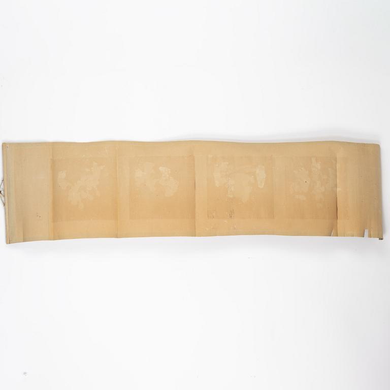 A painting of 'boys' at play by anonymous artist, late Qing dynasty.