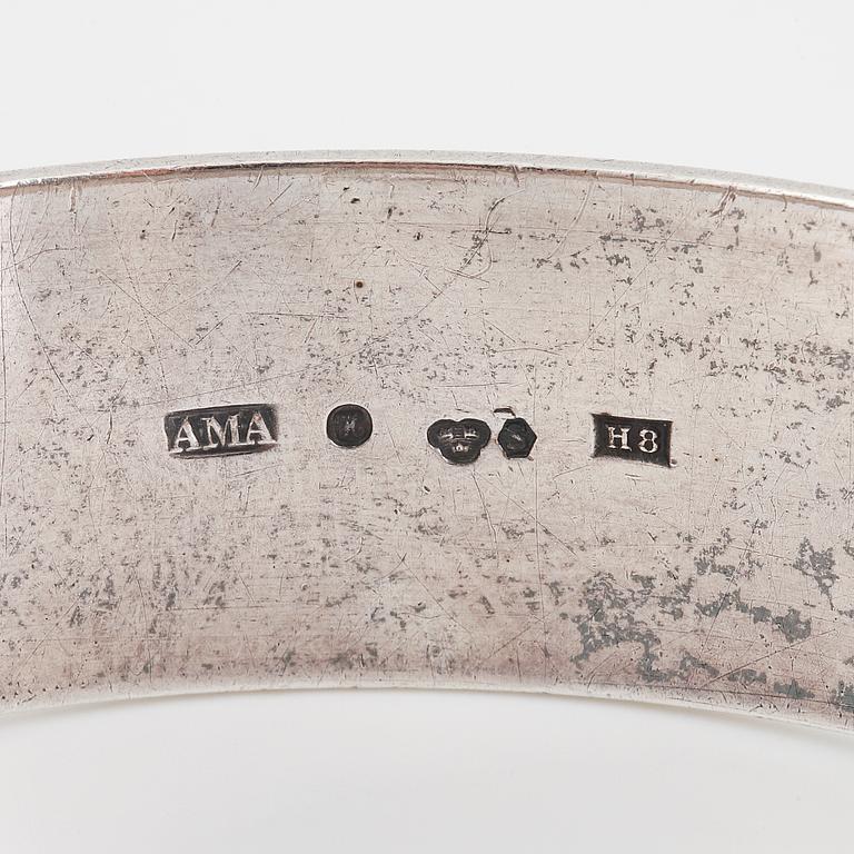 An Astrid Aagesen silver bangle.