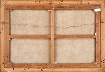 YO JOHANSSON, olja på duk, sign.