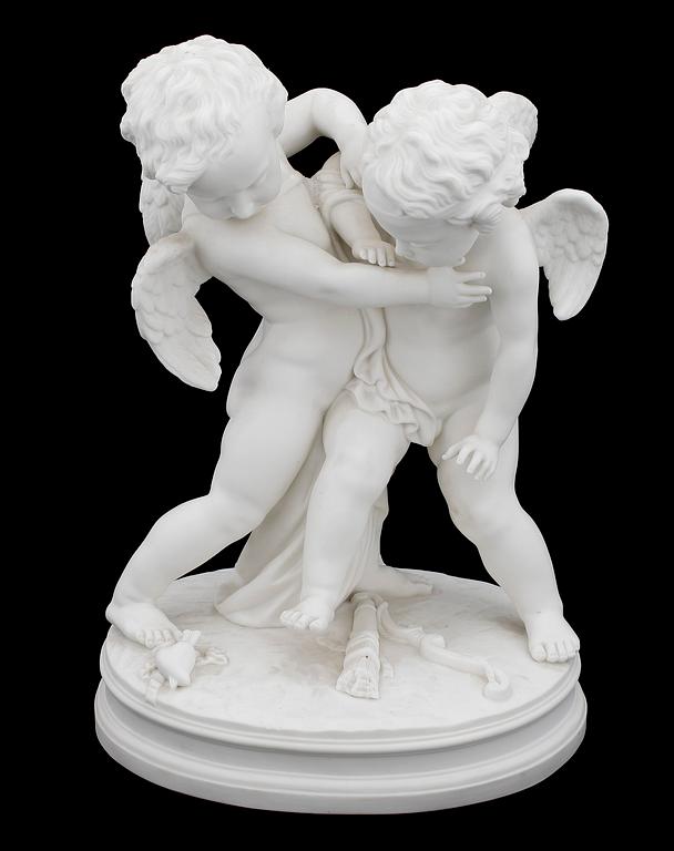 FIGURIN, parian, Gustafsberg 1910/20-tal.