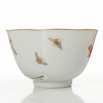 Kopp, porslin, Kina, Qingdynastin, sen Qingdynasti/omkring 1900.