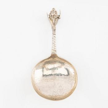 Supsked silver Karlskrona möjligen Benedict Stechau (verksam 1705-1712).