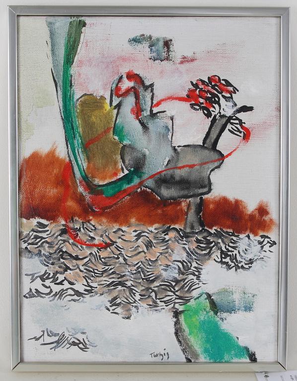 TROTZIG, ULF, olja på duk, sign.