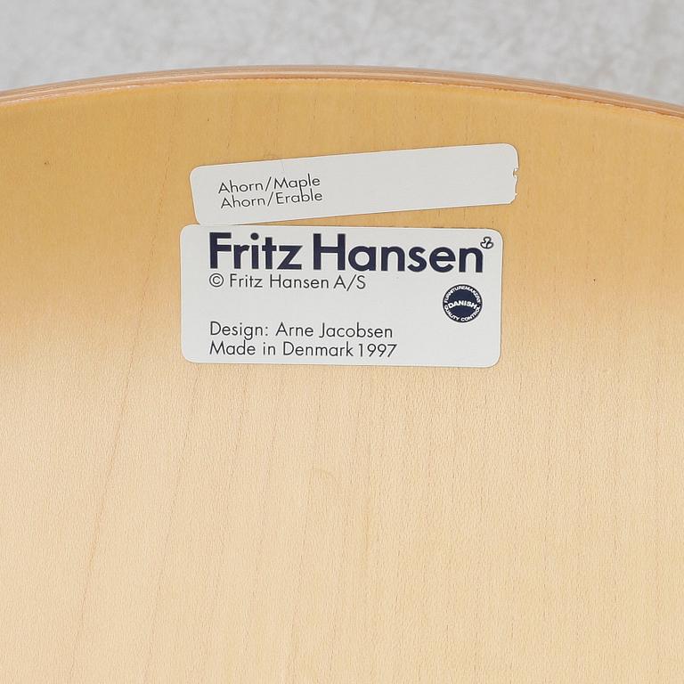 STOLAR, 3 st, "Sjuan", Arne Jacobsen, Fritz Hansen, 1997.