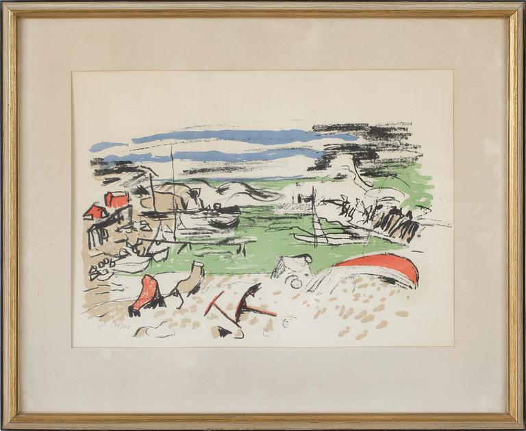 SVEN X:ET ERIXSON, färglitografi, signerad o numrerad 136/300.