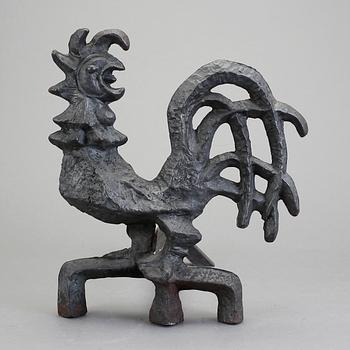 ELDHUND, gjutjärn, Olle Hermansson, Husqvarna, 1900-talets andra hälft.