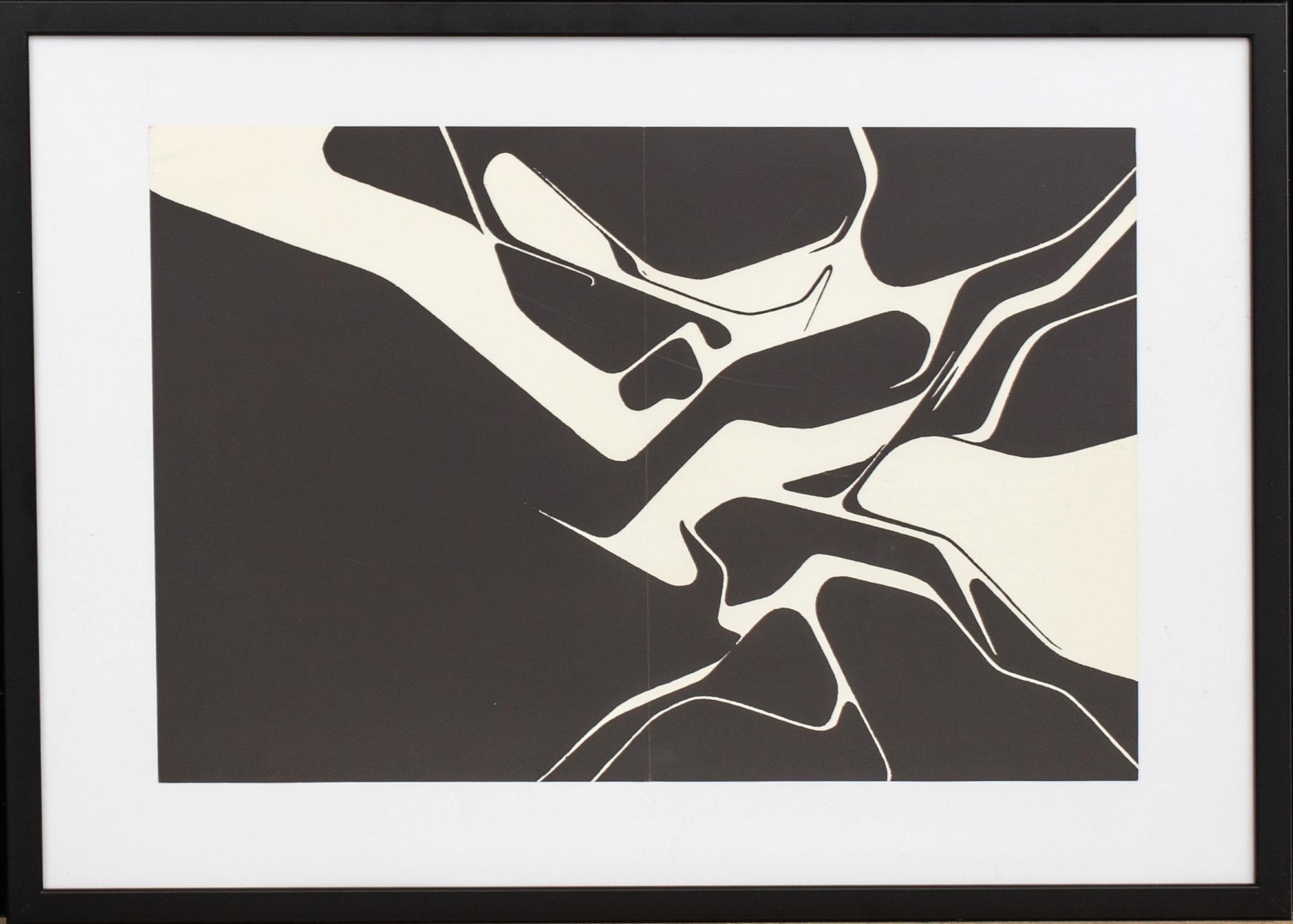 PABLO PALAZUELO, lithographe, from Derrière le Miroir nr 37 1973.