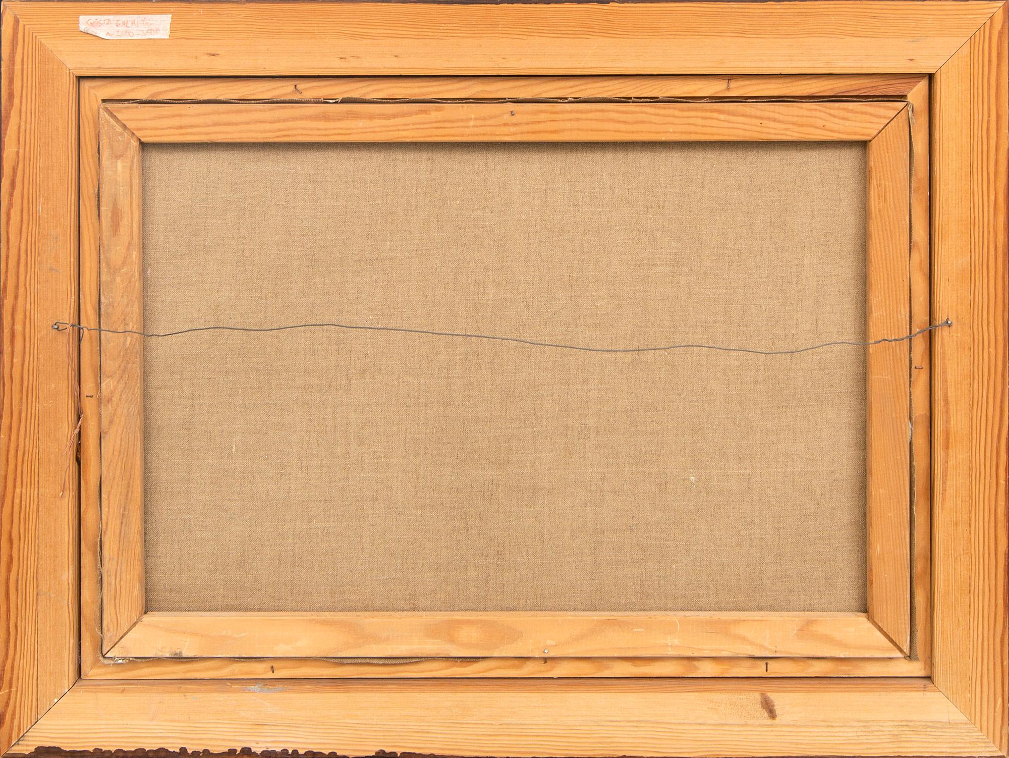 Gösta Calmeyer, oil on canvas signed and dated 55(?).