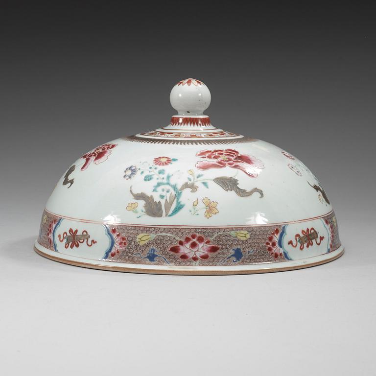 STEKHUV, kompaniporslin. Qing dynastin, Qianlong (1736-95).