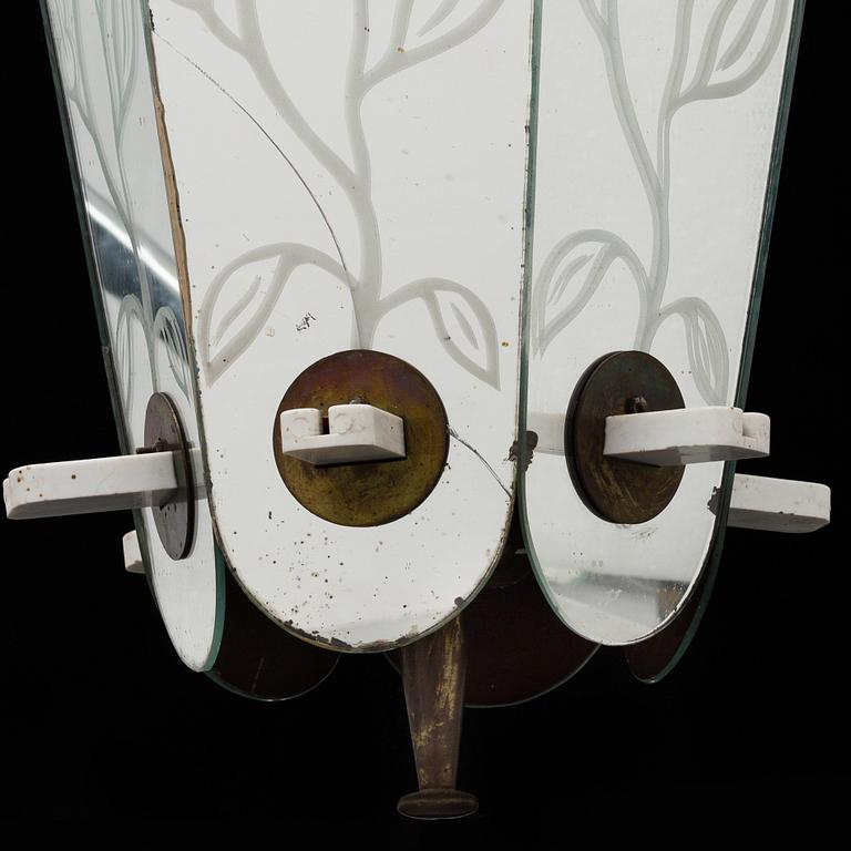 A Swedish Modern ceiling lamp, 1930-40's.