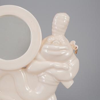 MATS THESELIUS, a porcelain mirror, signed and numbered 50/50, 1991.