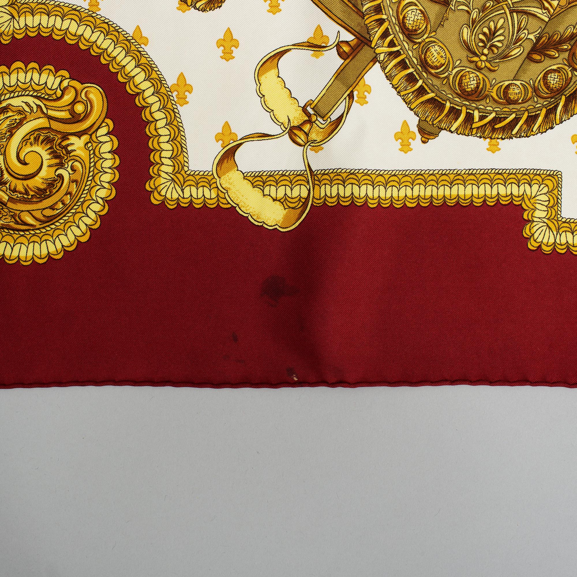 Hermès, scarf, "Selles a Housse".