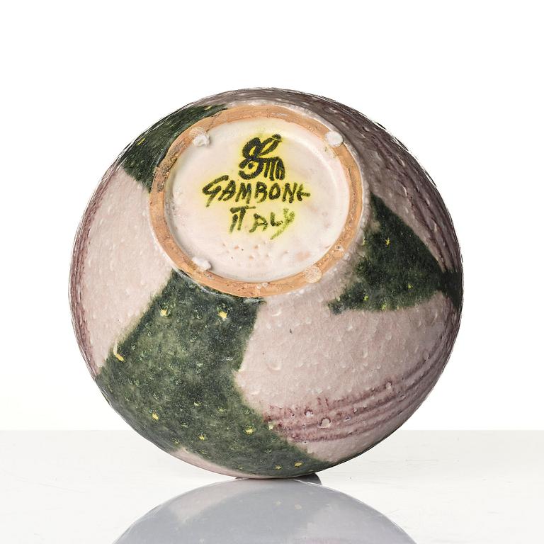 Guido Gambone, vas, keramik, Italien, sannolikt 1950-tal.