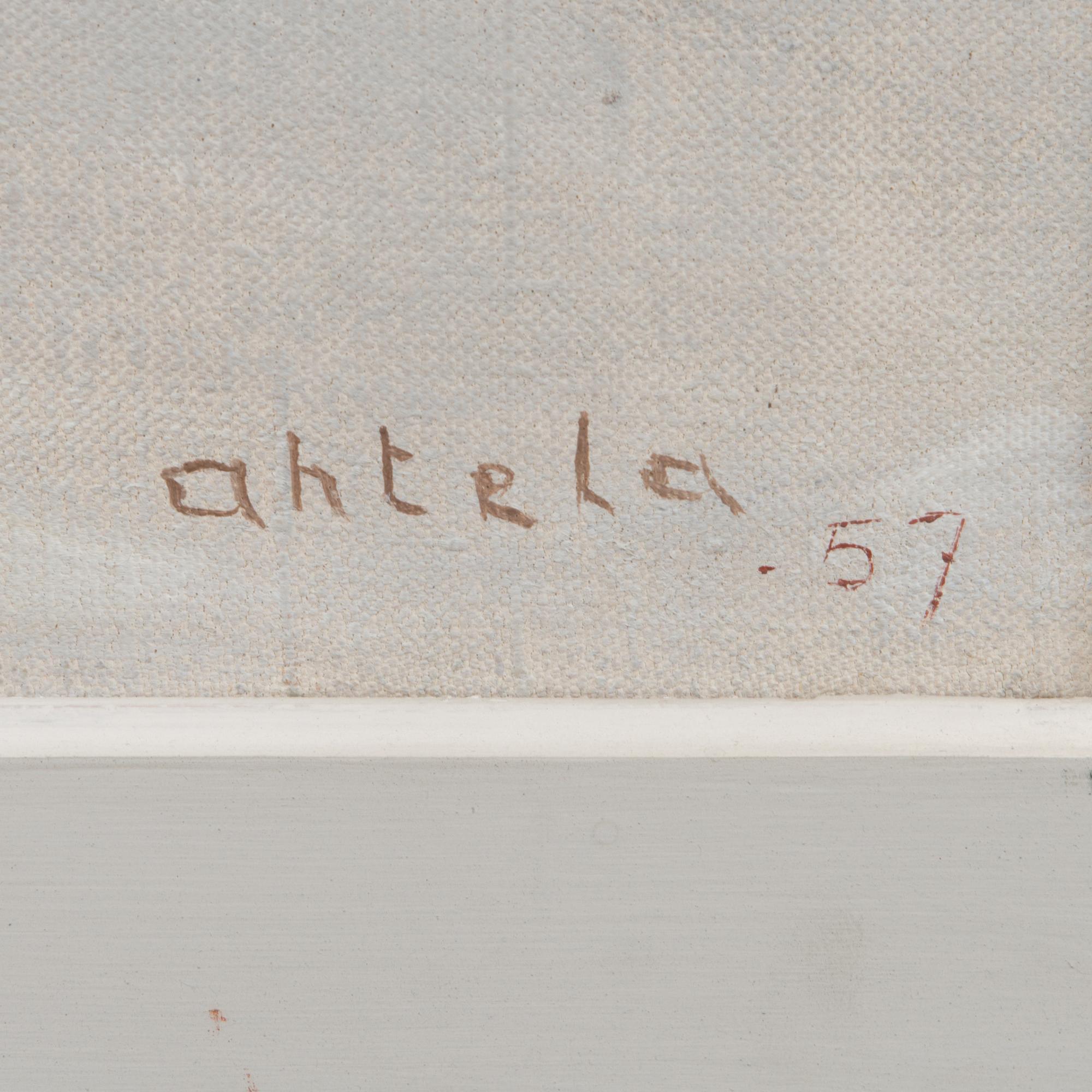 H. AHTELA, VINTERBILD.