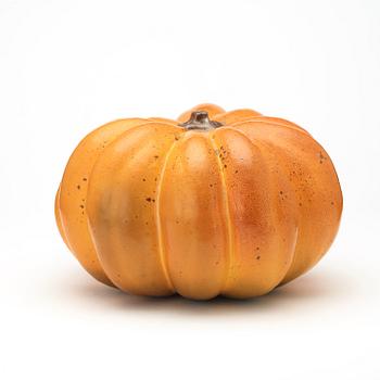 Hans Hedberg, a faience sculpture of a pumpkin, Biot, France.