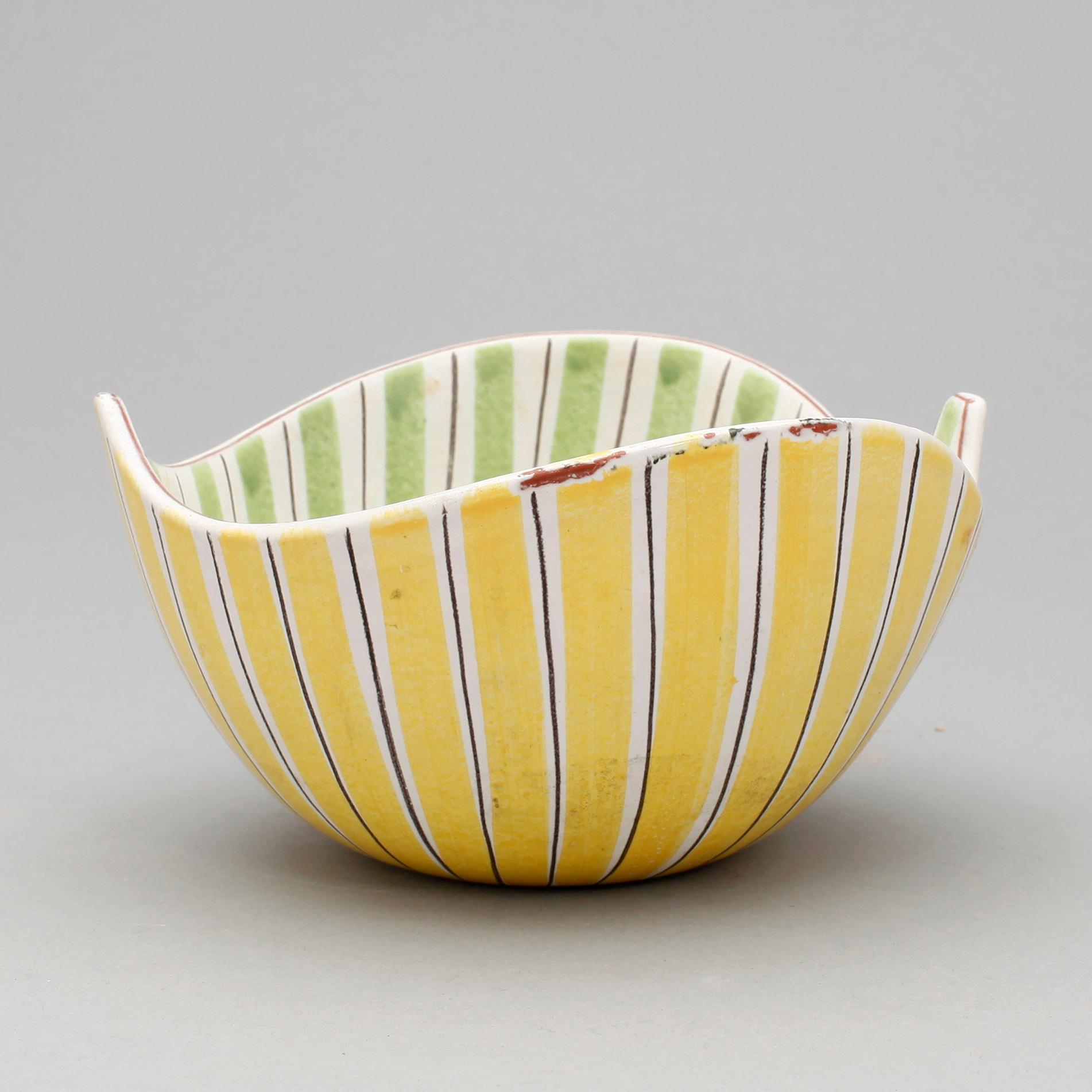 SKÅL, fajans, Stig Lindberg, Gustavsberg.