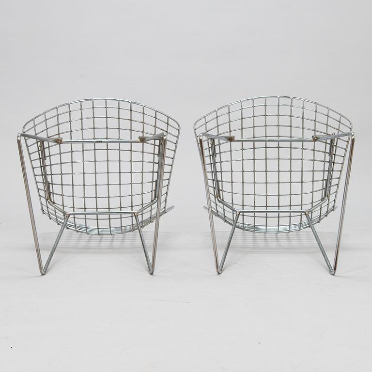 Harry Bertoia, stolar, ett par, "Side chair", Knoll.