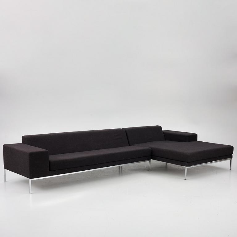 Eero Koivisto, a 'Hockney' sofa with divan, David Design, around 2000.