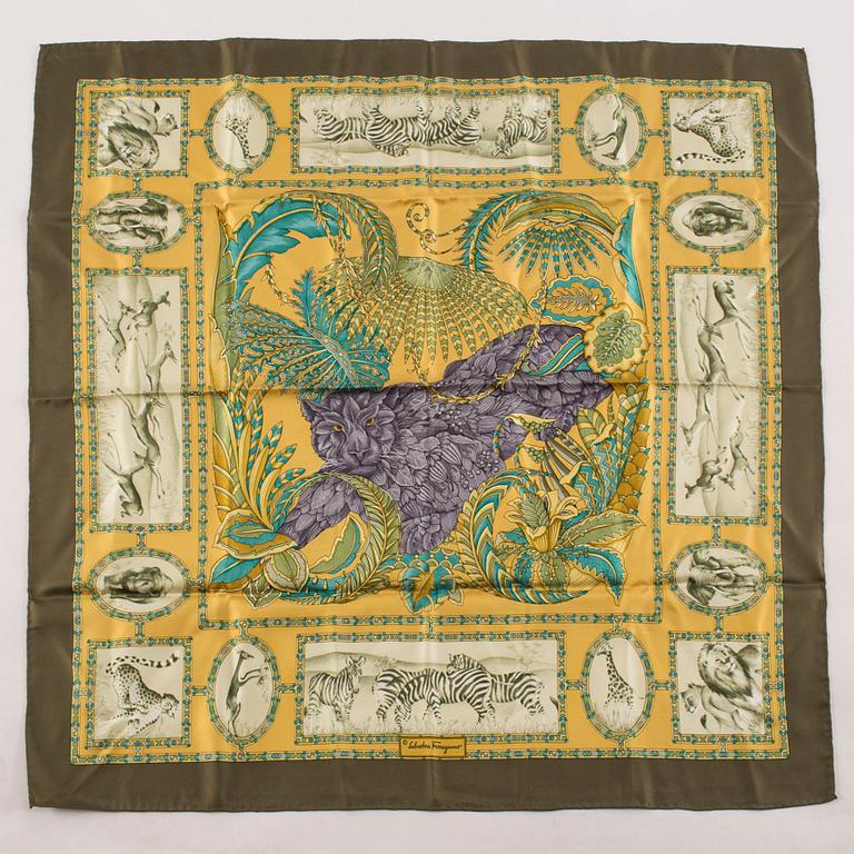 SALVATORE FERRAGAMO, scarf.