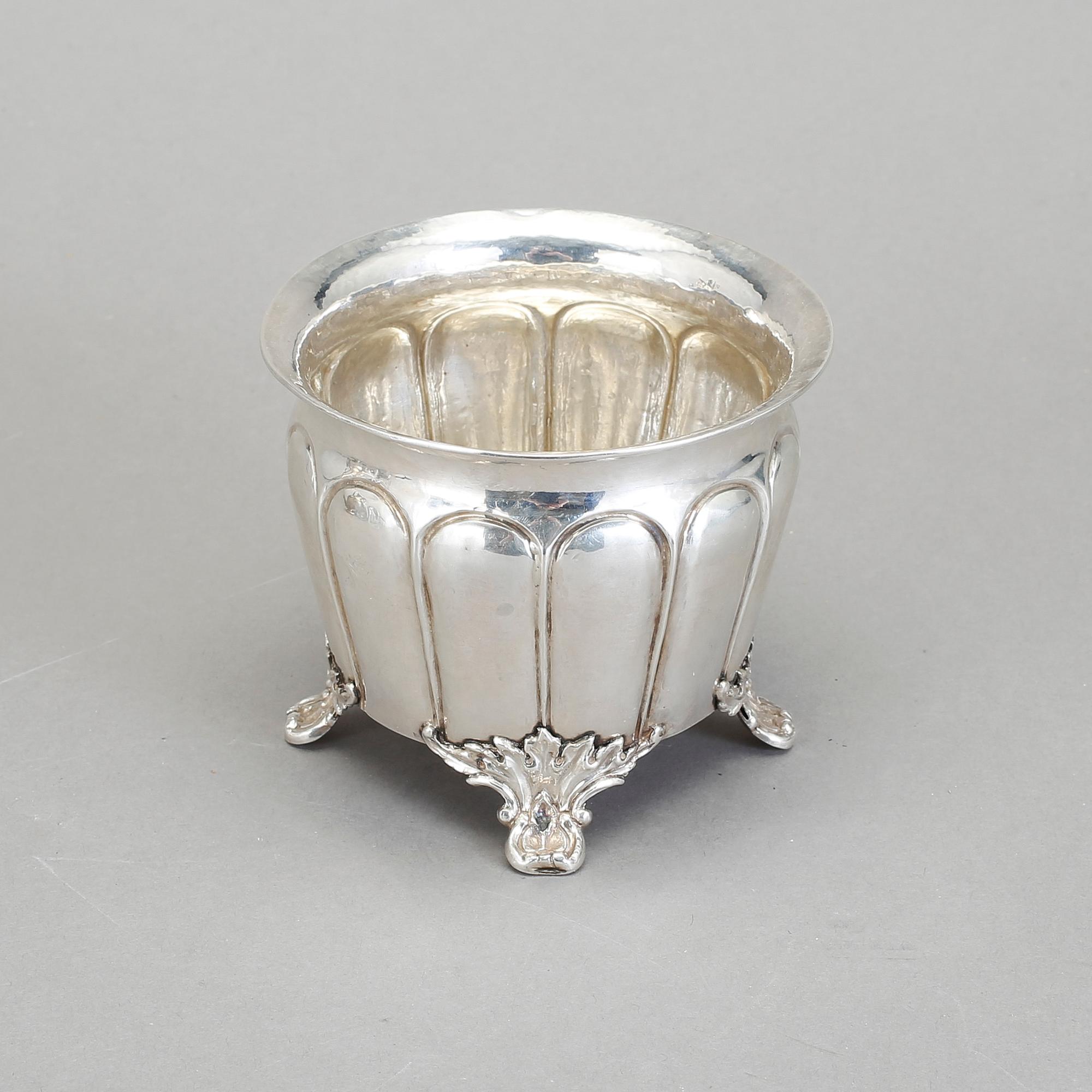 SKÅL, silver, J.E. Skreij, Falun 1925. Vikt ca 193 gram.